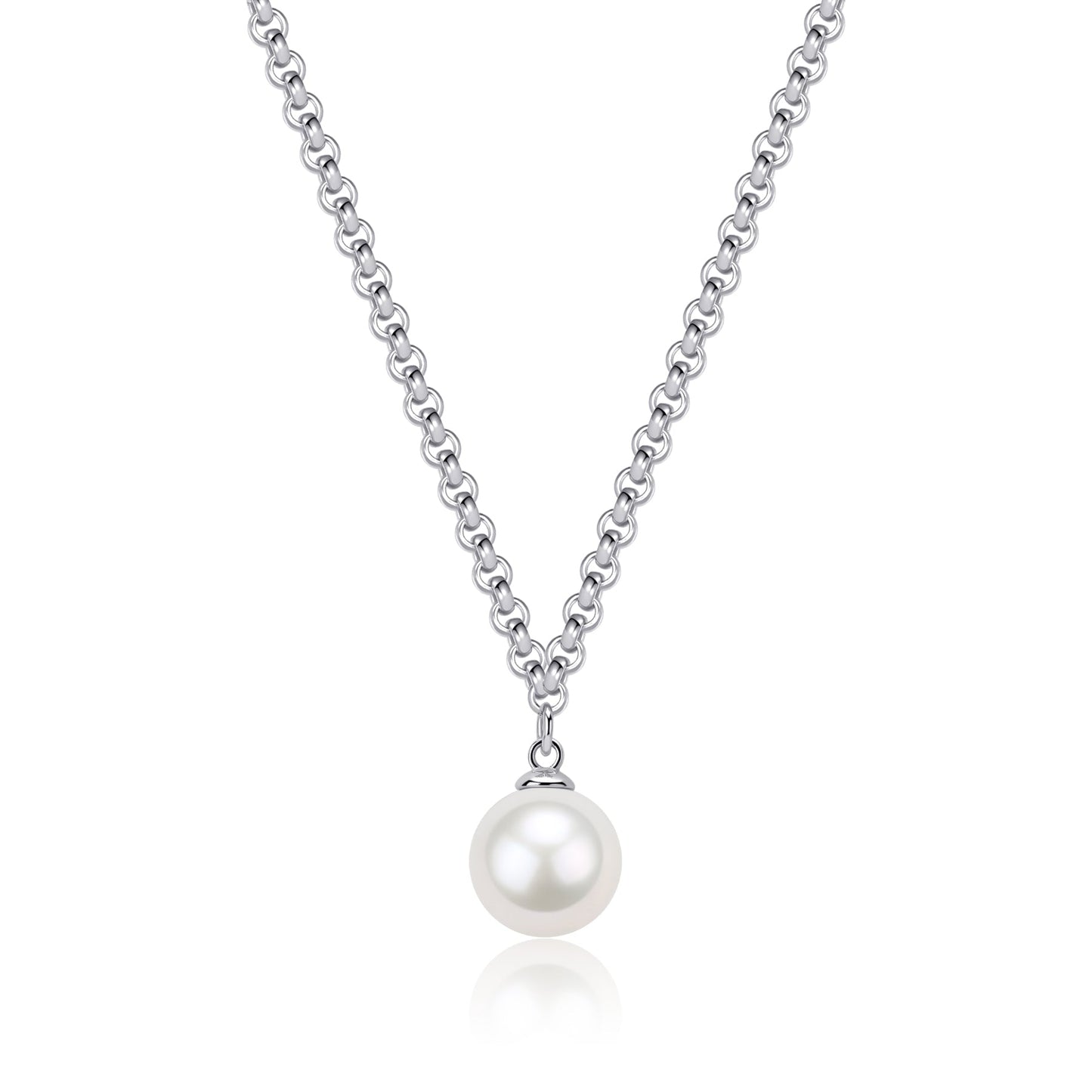 Freshwater Pearl and Lorna Pendant Necklace