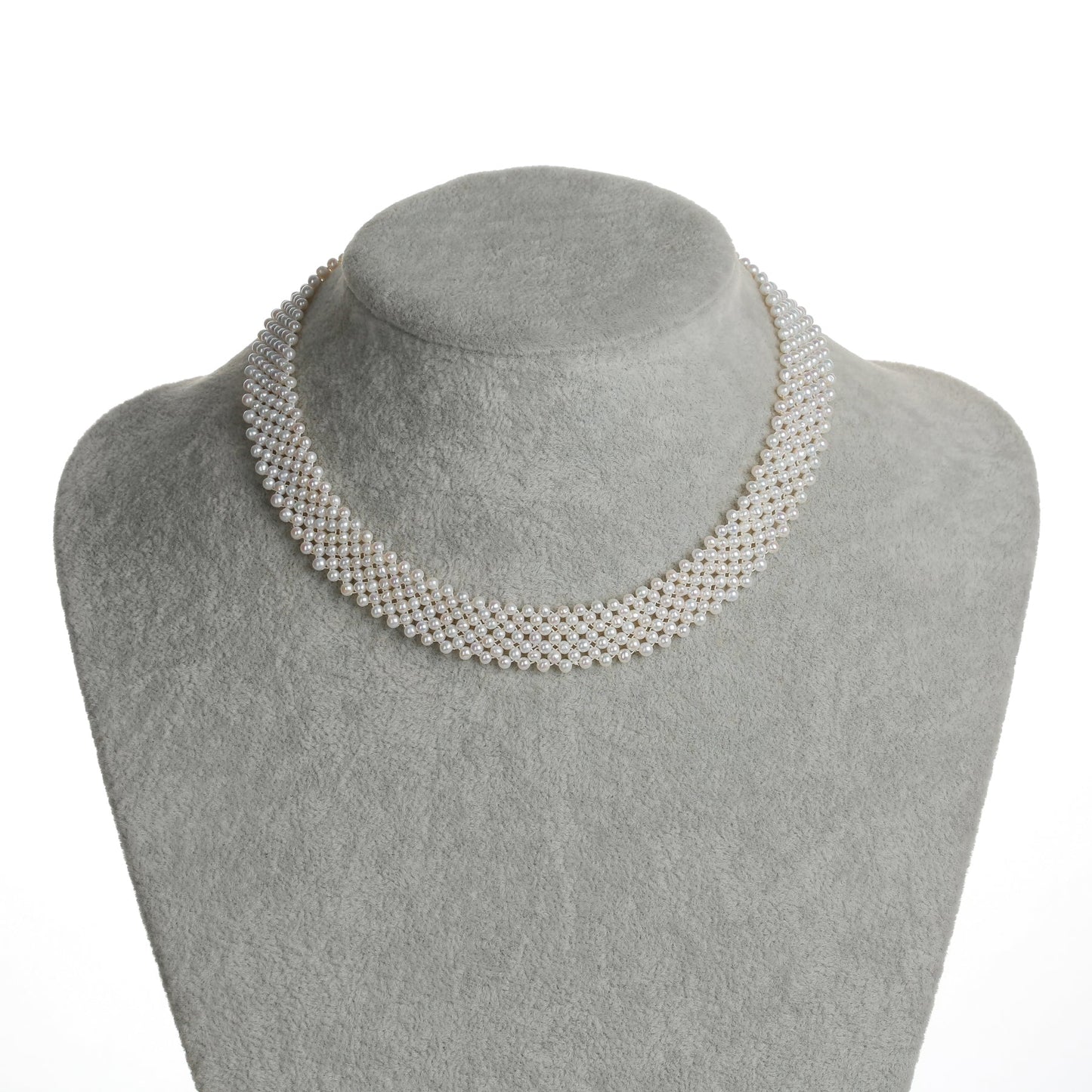 Multi-Layer Freshwater Pearl Necklace 3-4mm