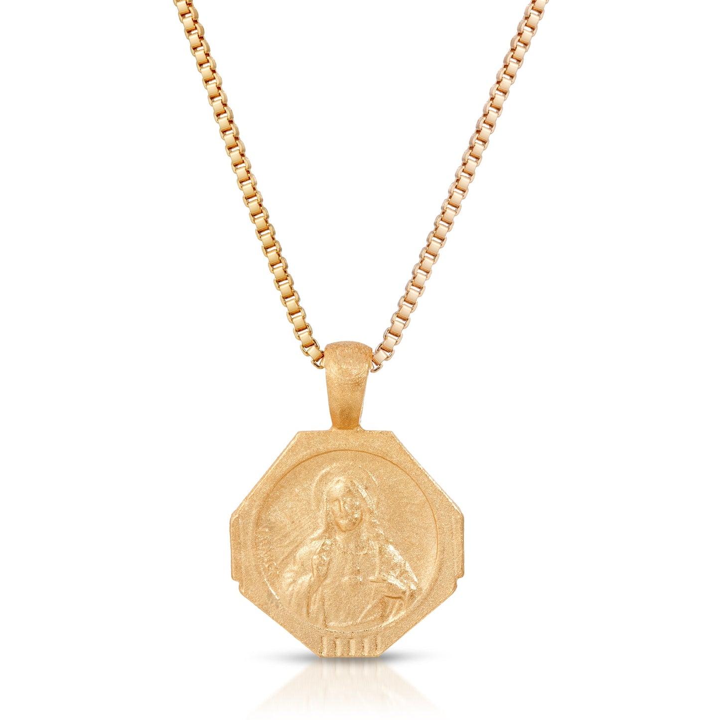 Golden Nude Pendant Necklace for Women