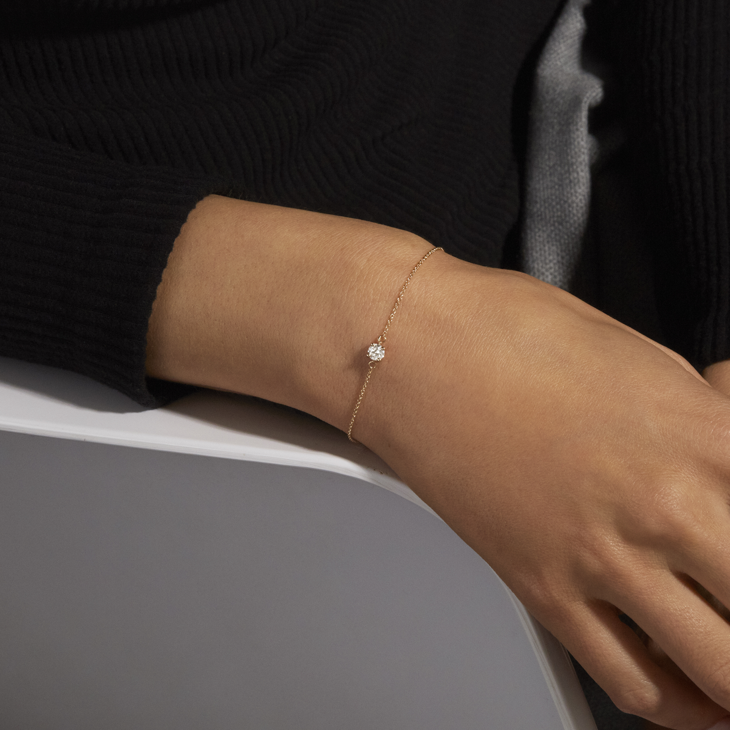 Lab-Created Diamond Bracelet with 0.25 Carat Total Weight