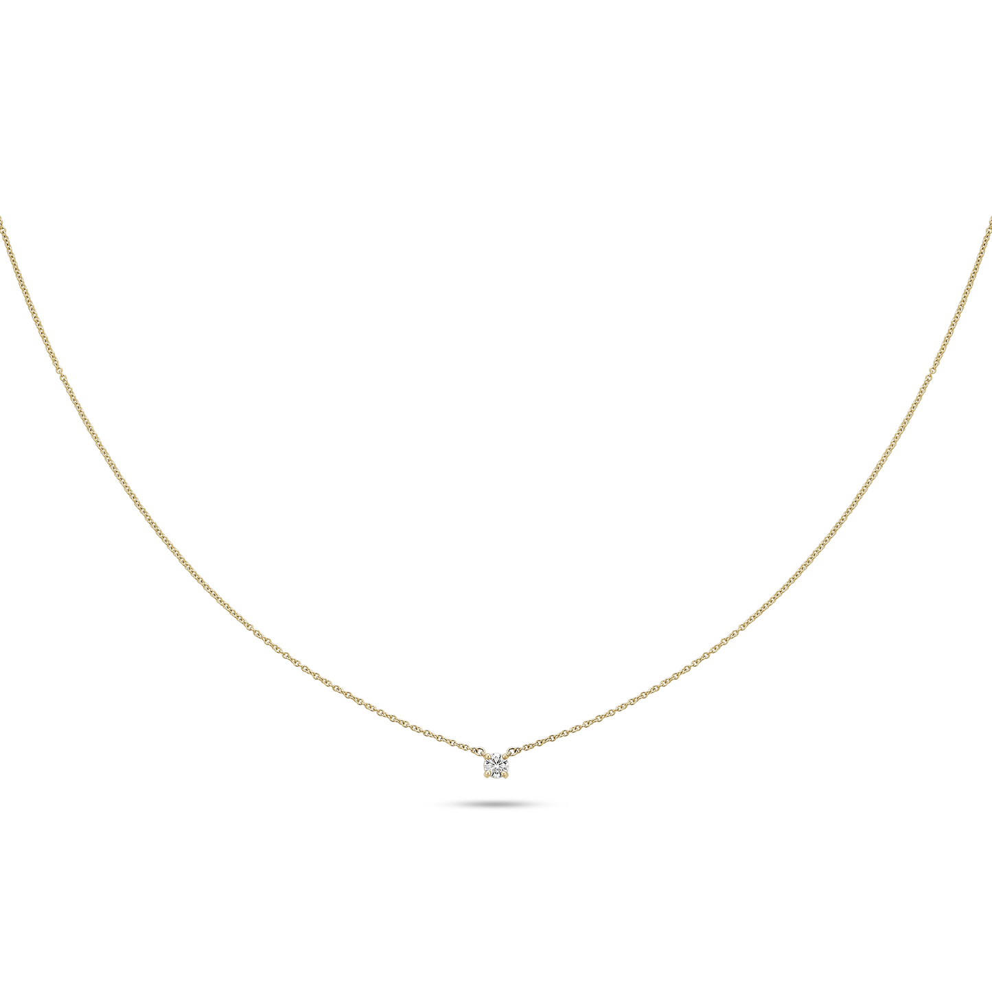 Lab-Created Diamond Necklace with 0.25CTW