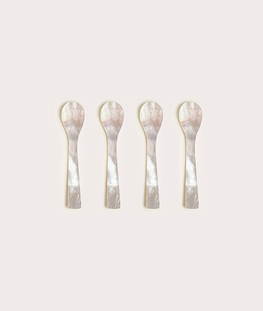 Iridescent Mother of Pearl Spoon Set