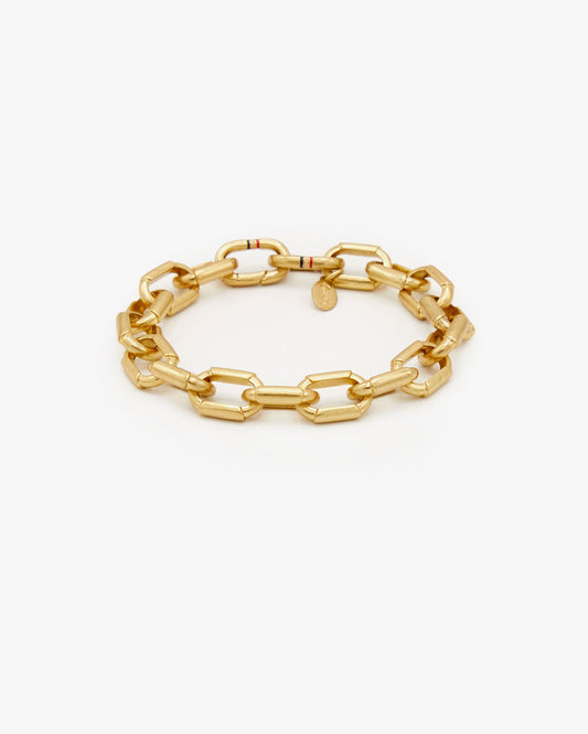 Stylish Link Bracelet in Durable Material