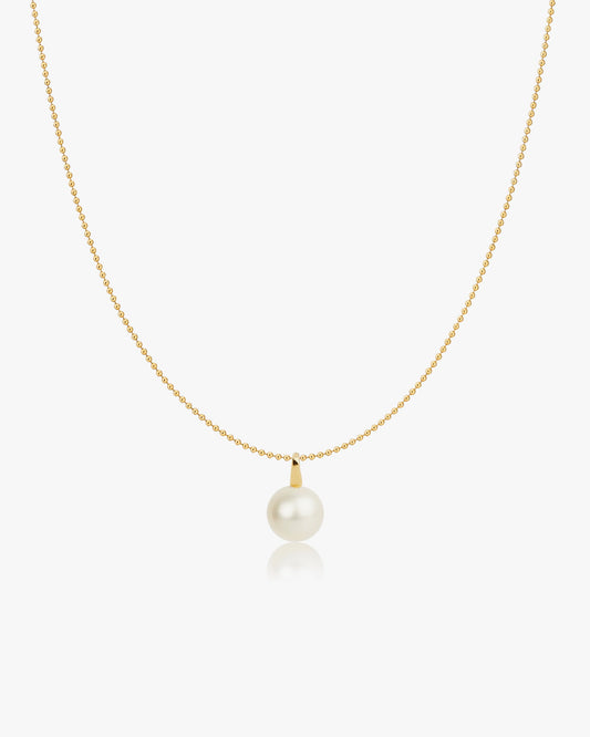 Elegant Silver Pearl Necklace for Everyday Wear