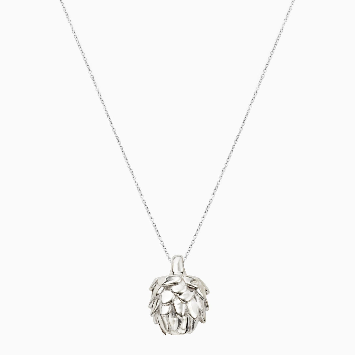 Mini Artichoke Design Pendant Necklace