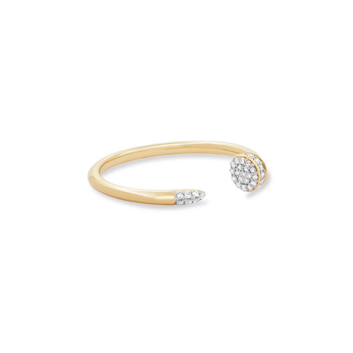 Pave Diamond Ring with Elegant Design