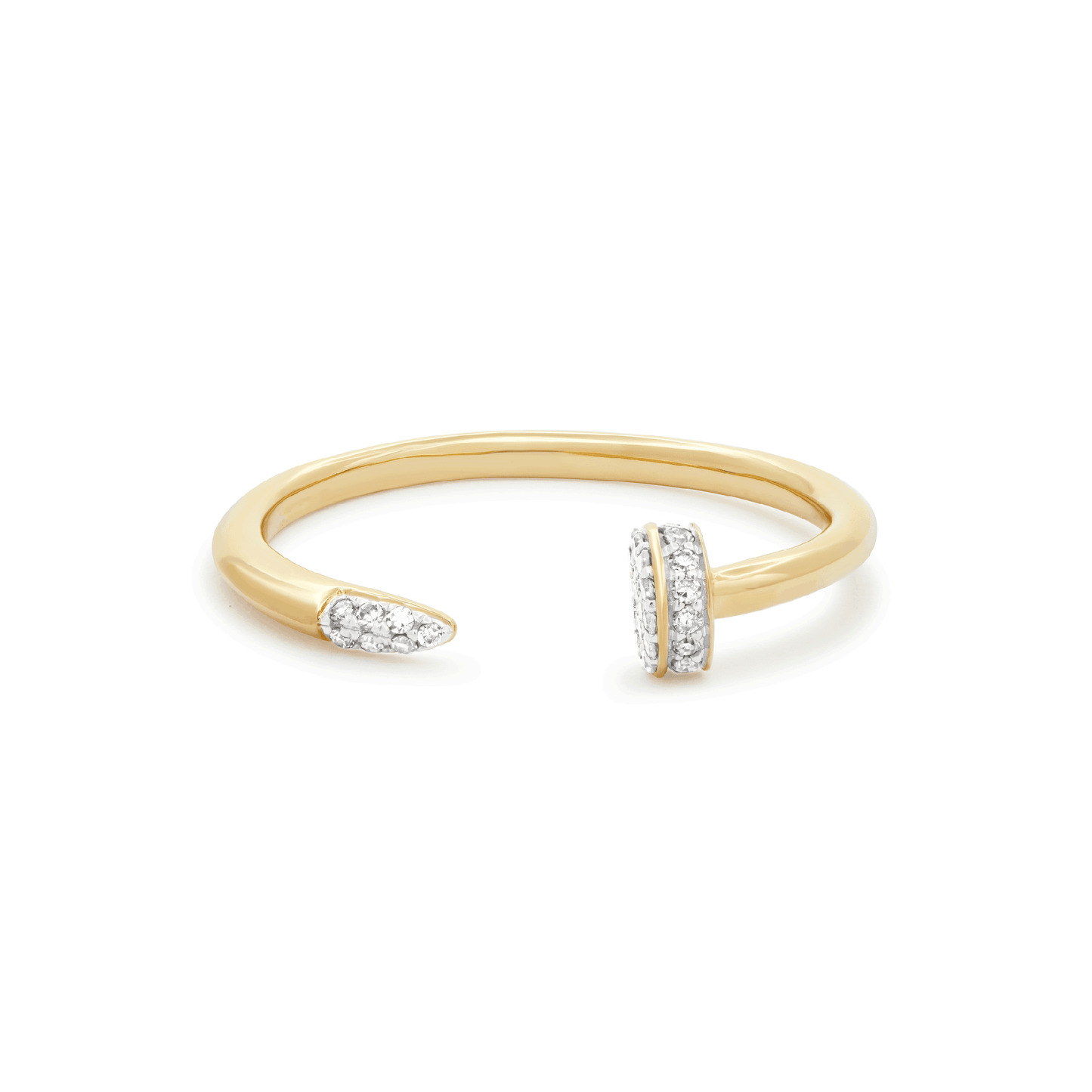 Pave Diamond Ring with Elegant Design