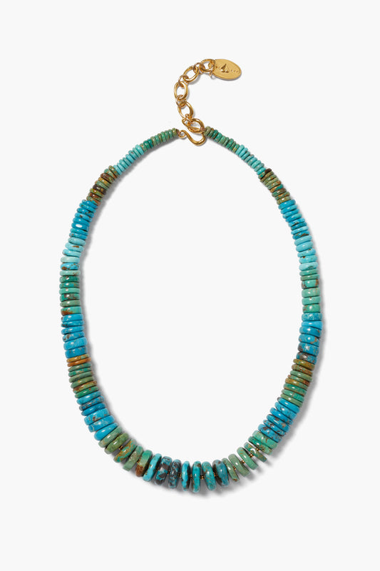 Turquoise Sky Design Necklace in Elegant Style