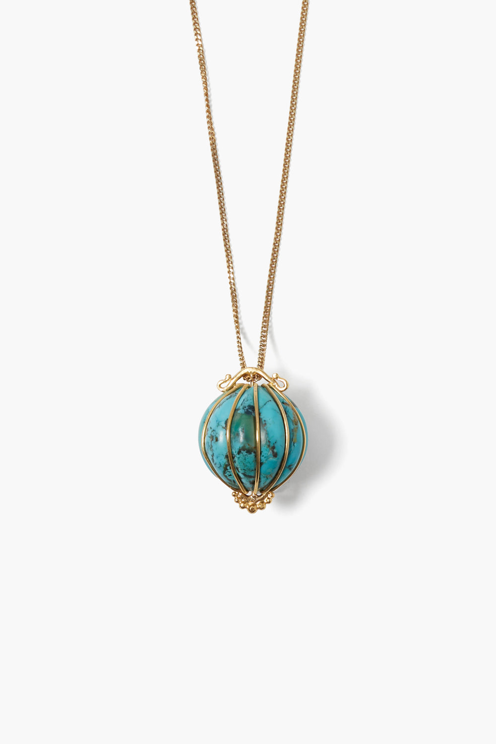 Turquoise Balloon Pendant Necklace for Women