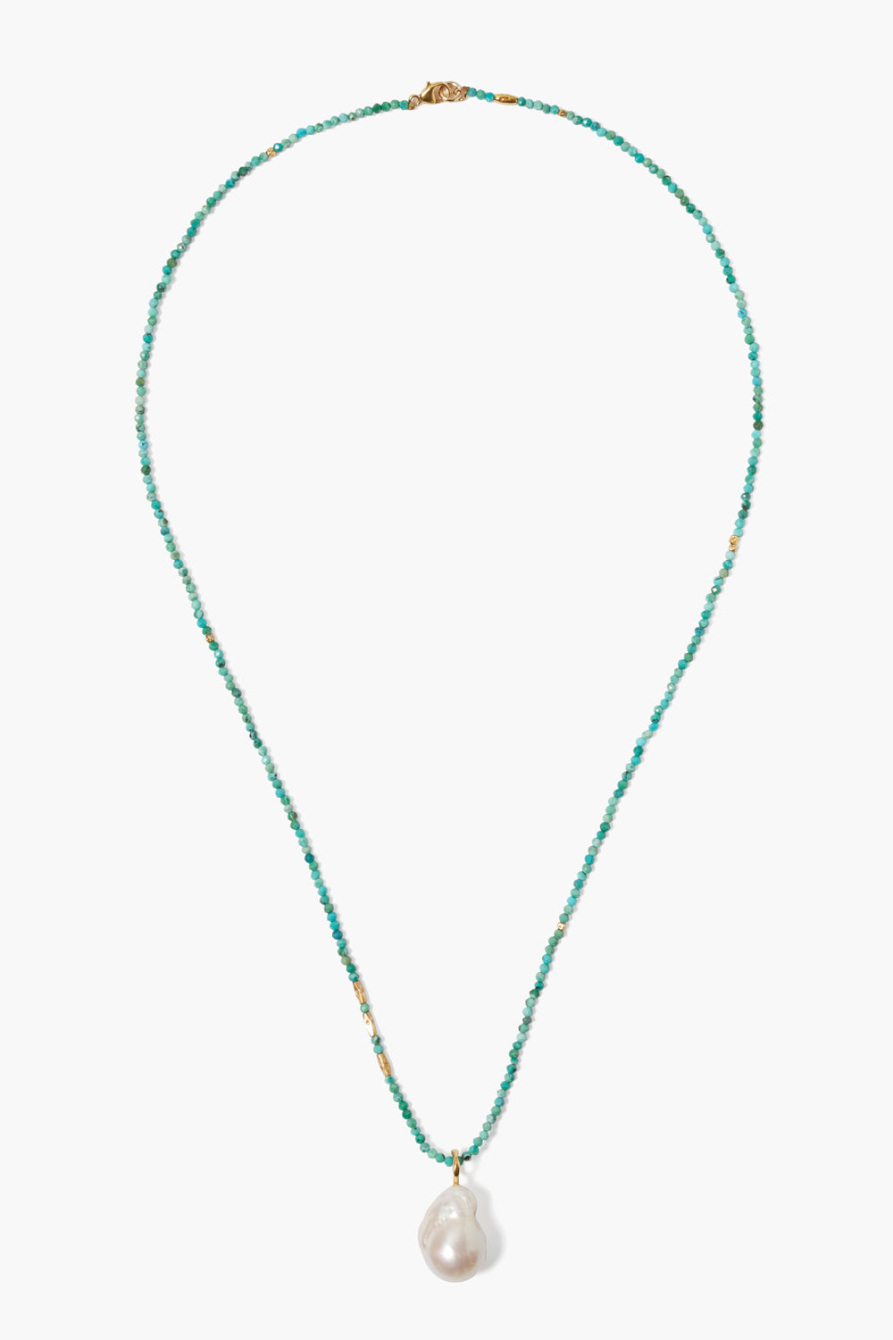 Turquoise Mix Necklace in Elegant Design 3