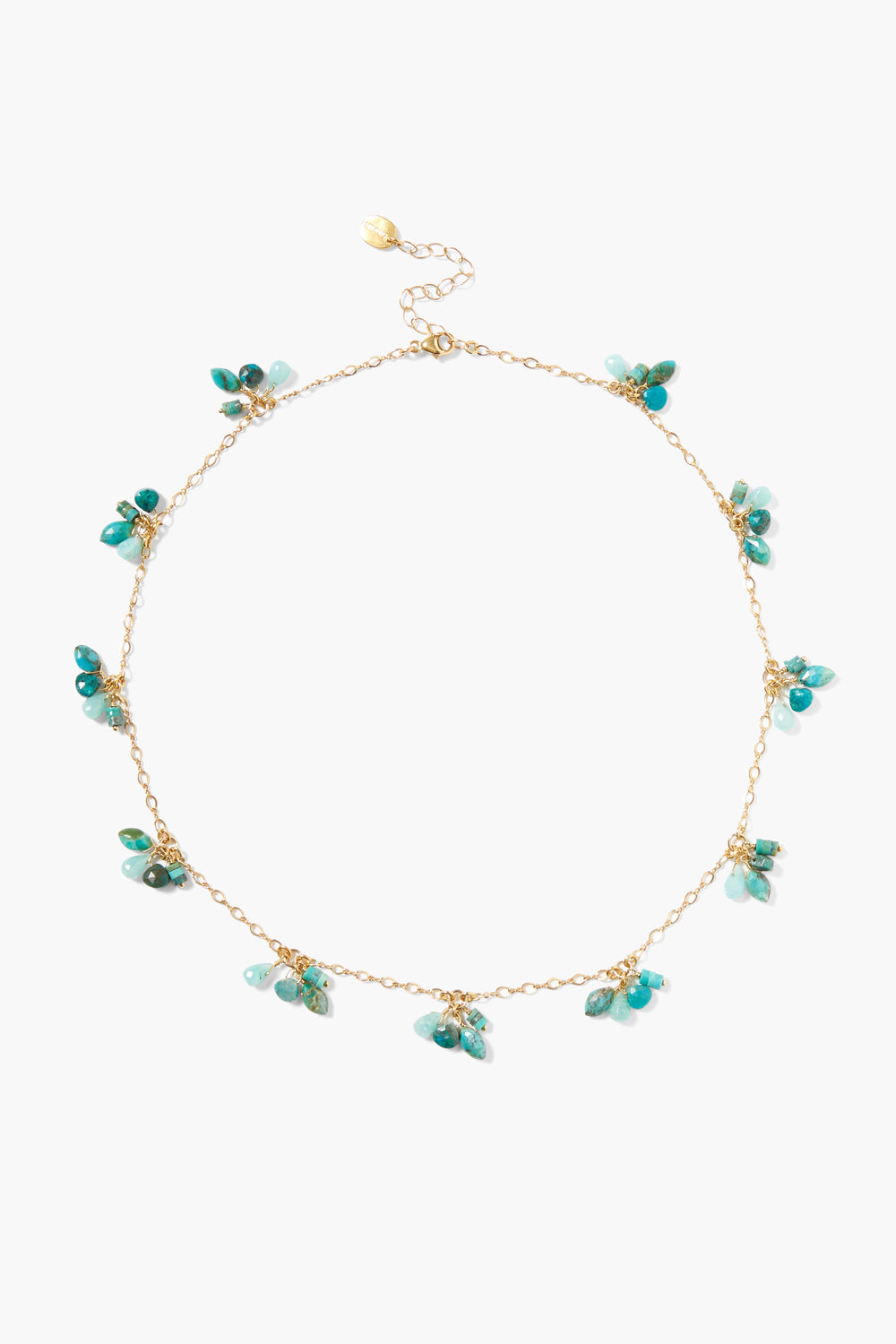 Turquoise Mix Necklace in Unique Design