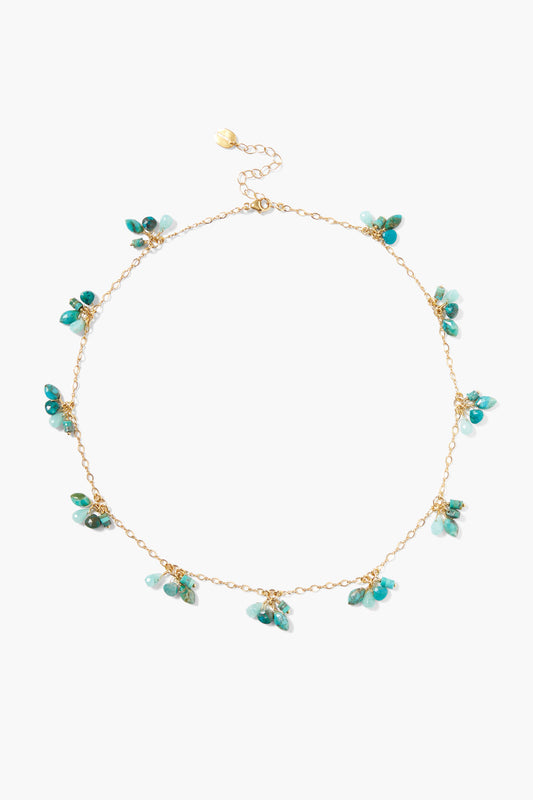 Turquoise Mix Necklace in Unique Design