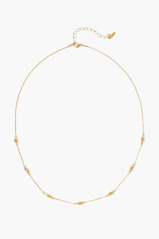 Yellow Gold Necklace in Elegant Design