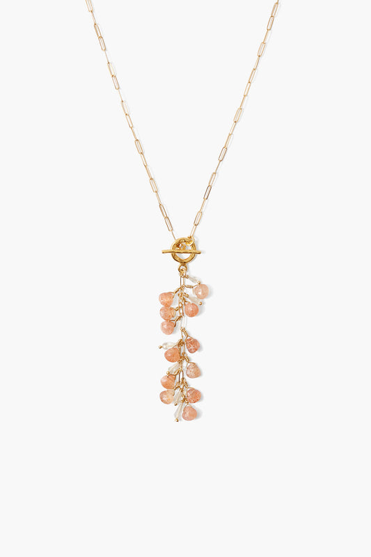 Sunstone Mix Necklace in Elegant Design 2