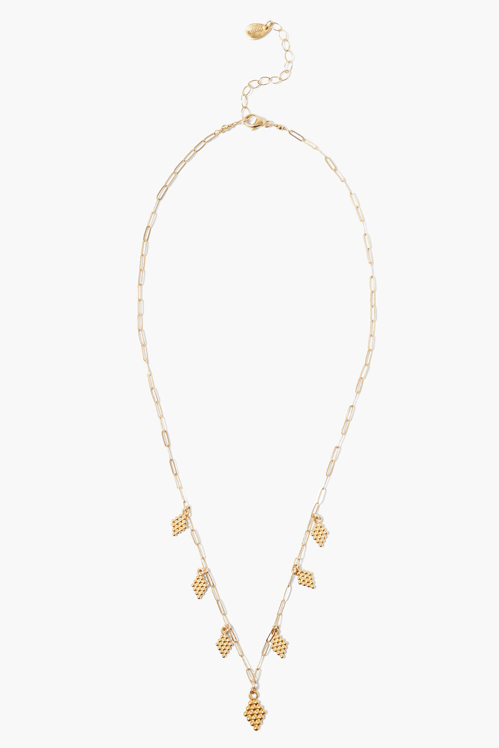 Yellow Gold Charm Necklace for Everyday Wear