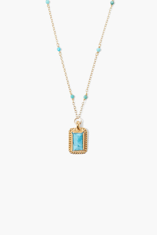 Turquoise Aura Necklace for Everyday Wear