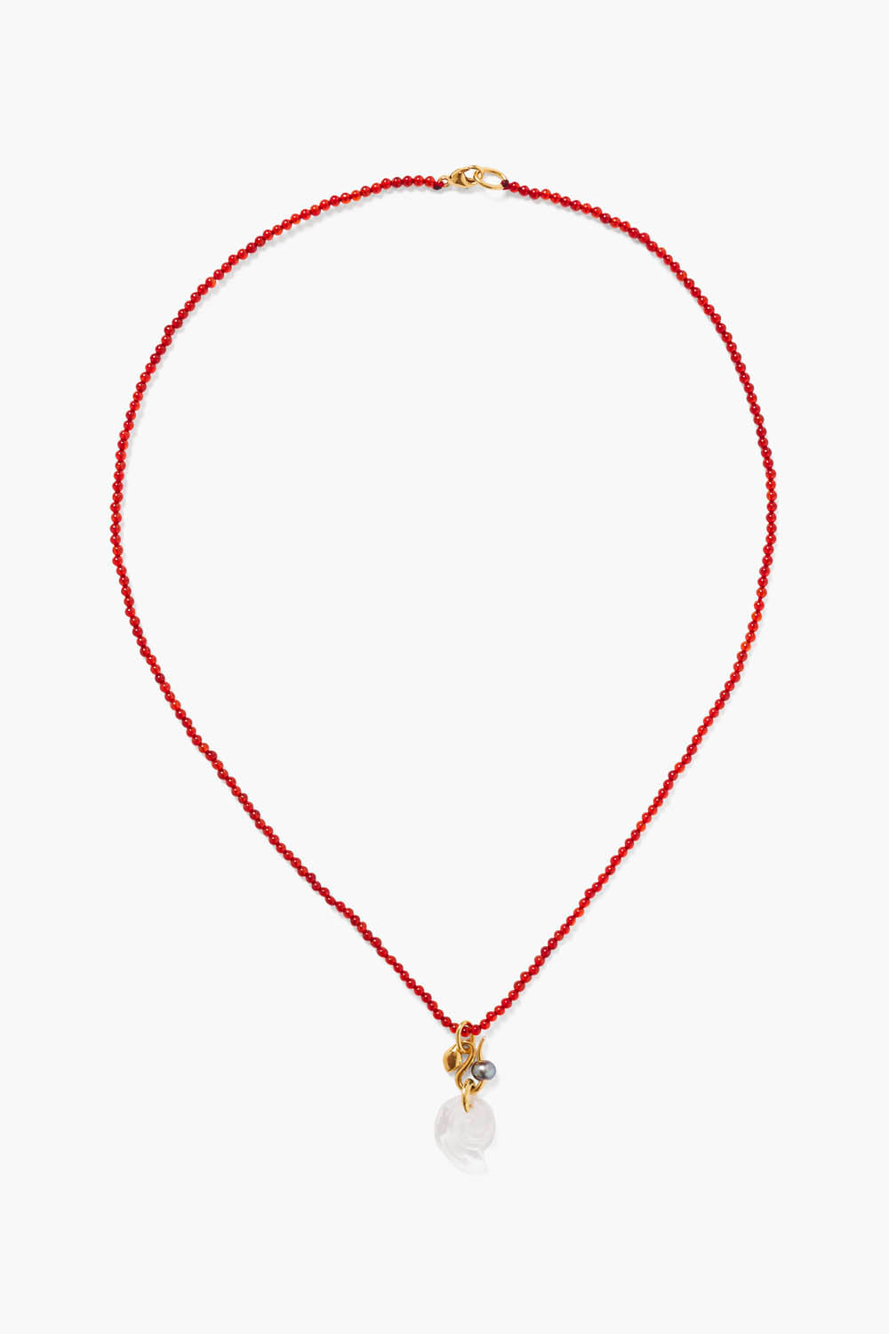 Carnelian Beaded Necklace for Elegant Style