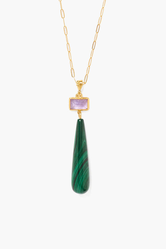 Malachite Mix Necklace in Elegant Design