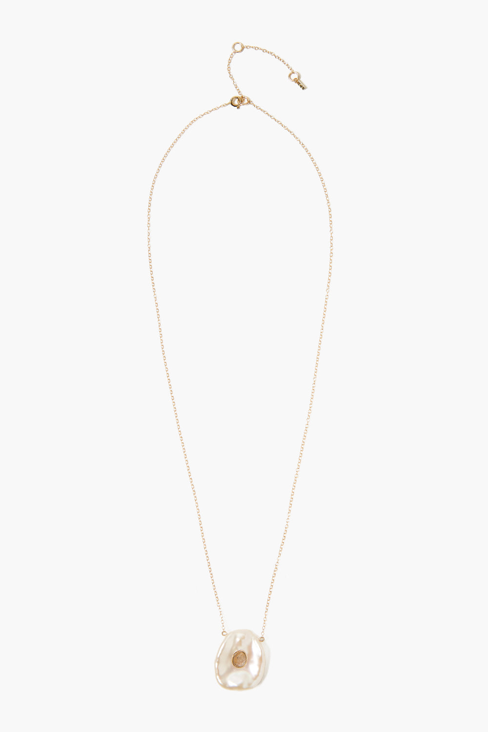 Delicate 14k Gold Petite Oasis Necklace