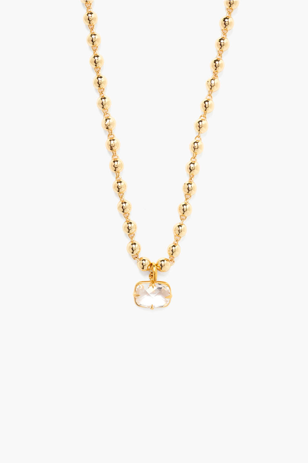 Gold Ball Chain Necklace for Everyday Wear