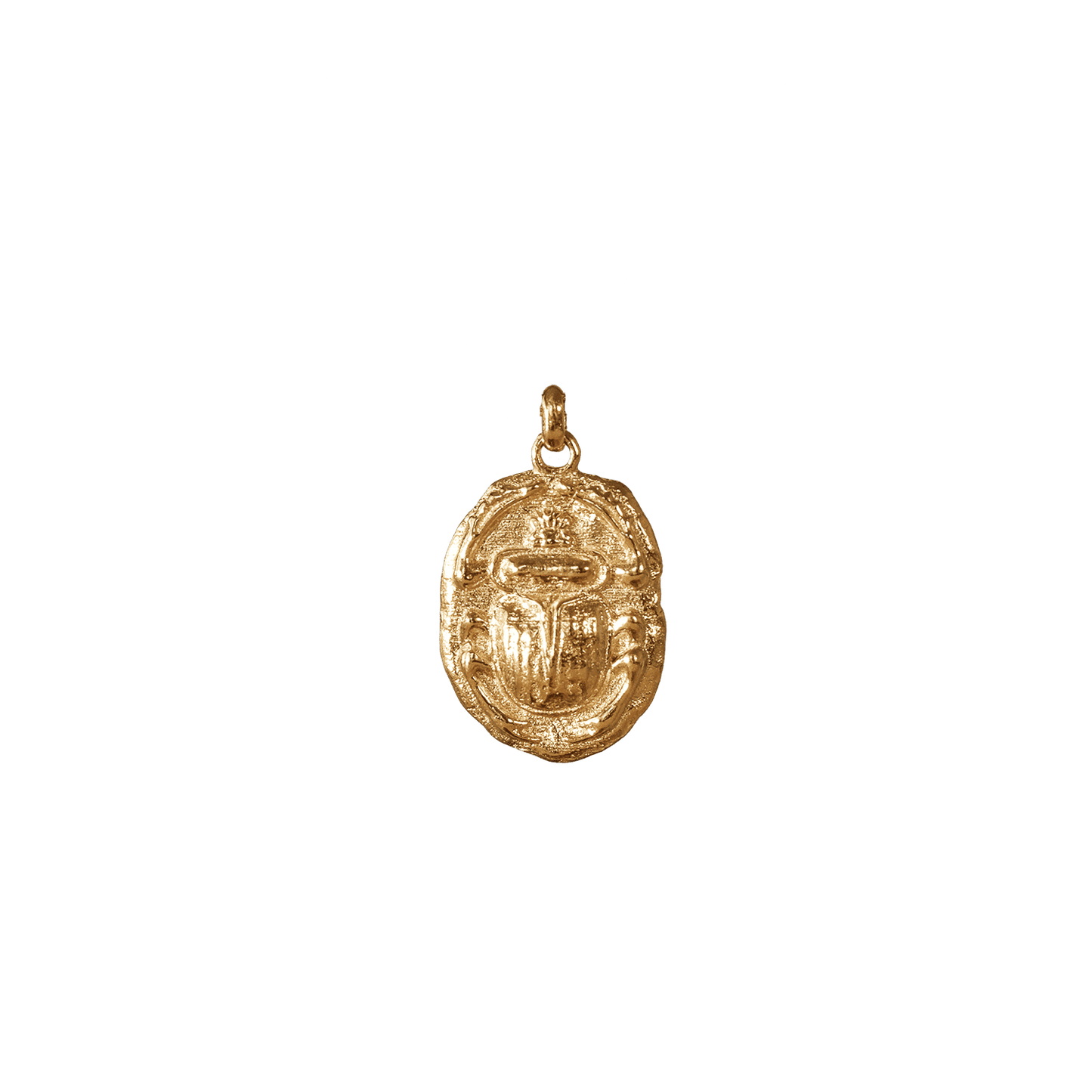 Scarab Talisman Necklace in Ancient Style