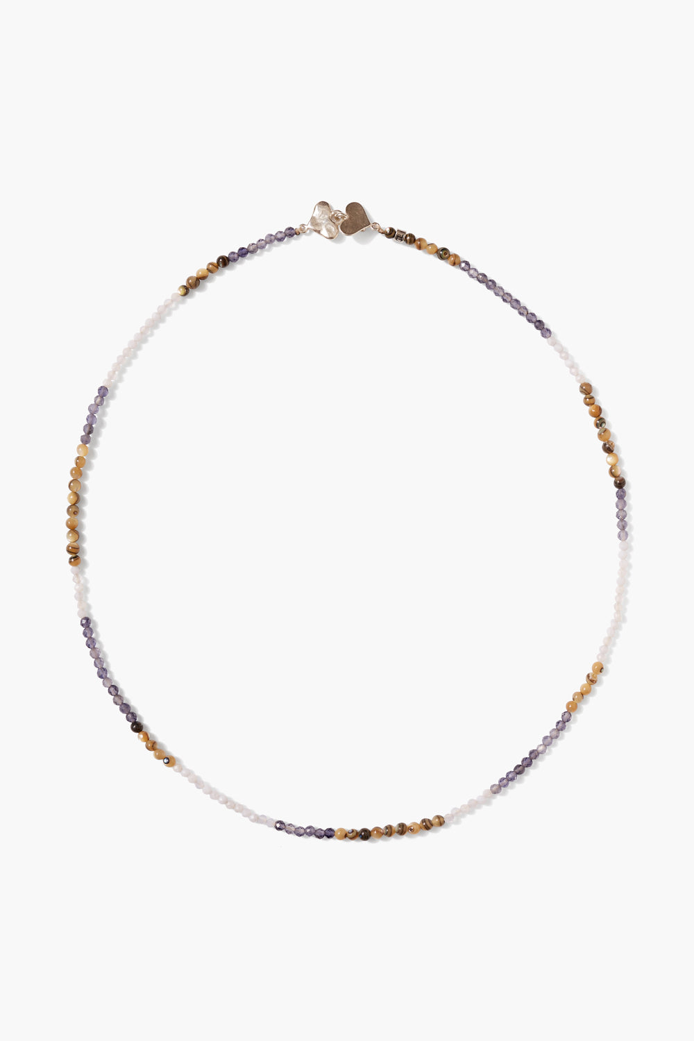 Iolite Necklace in Elegant Design 1