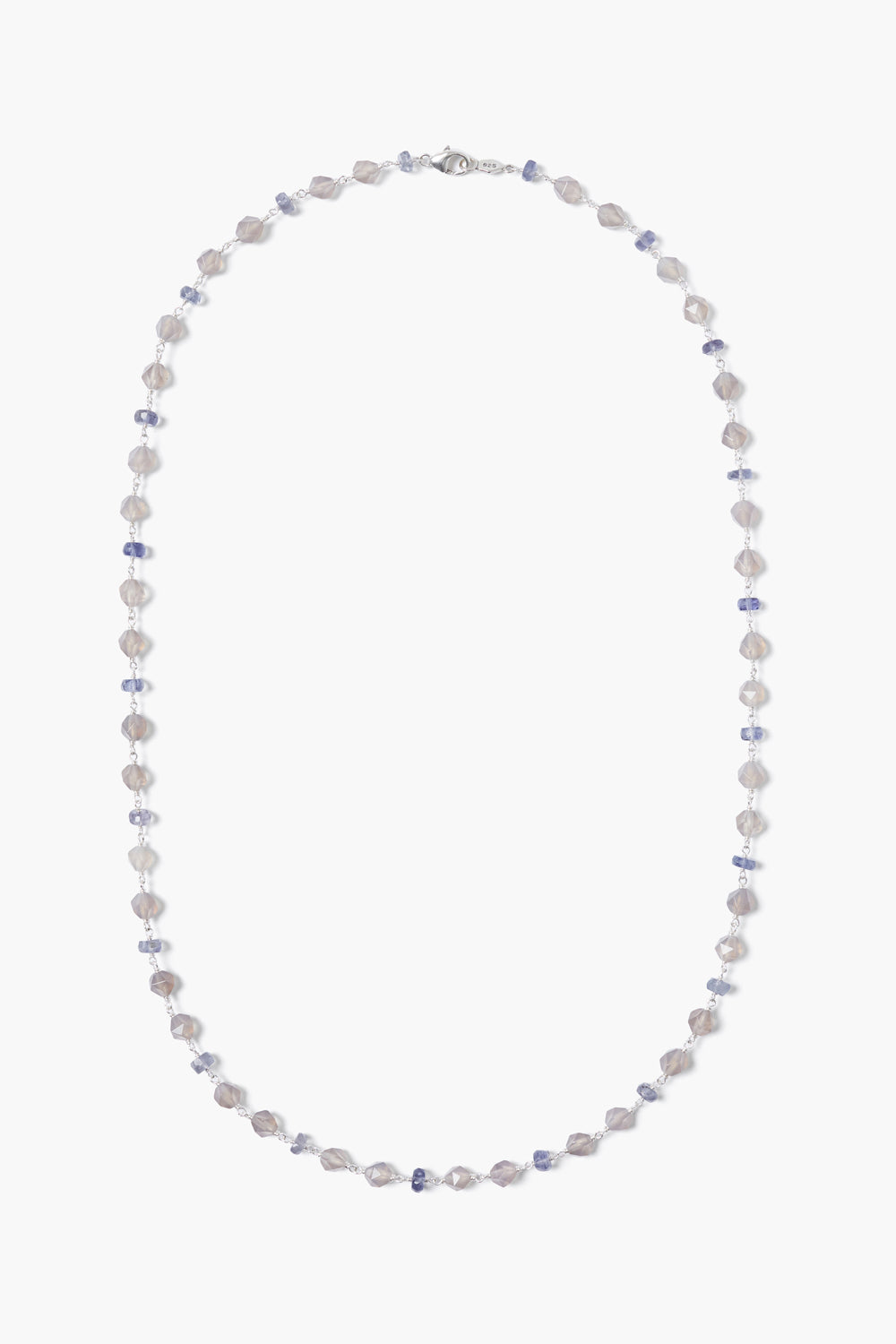 Grey Onyx Mix Necklace for Elegant Styling