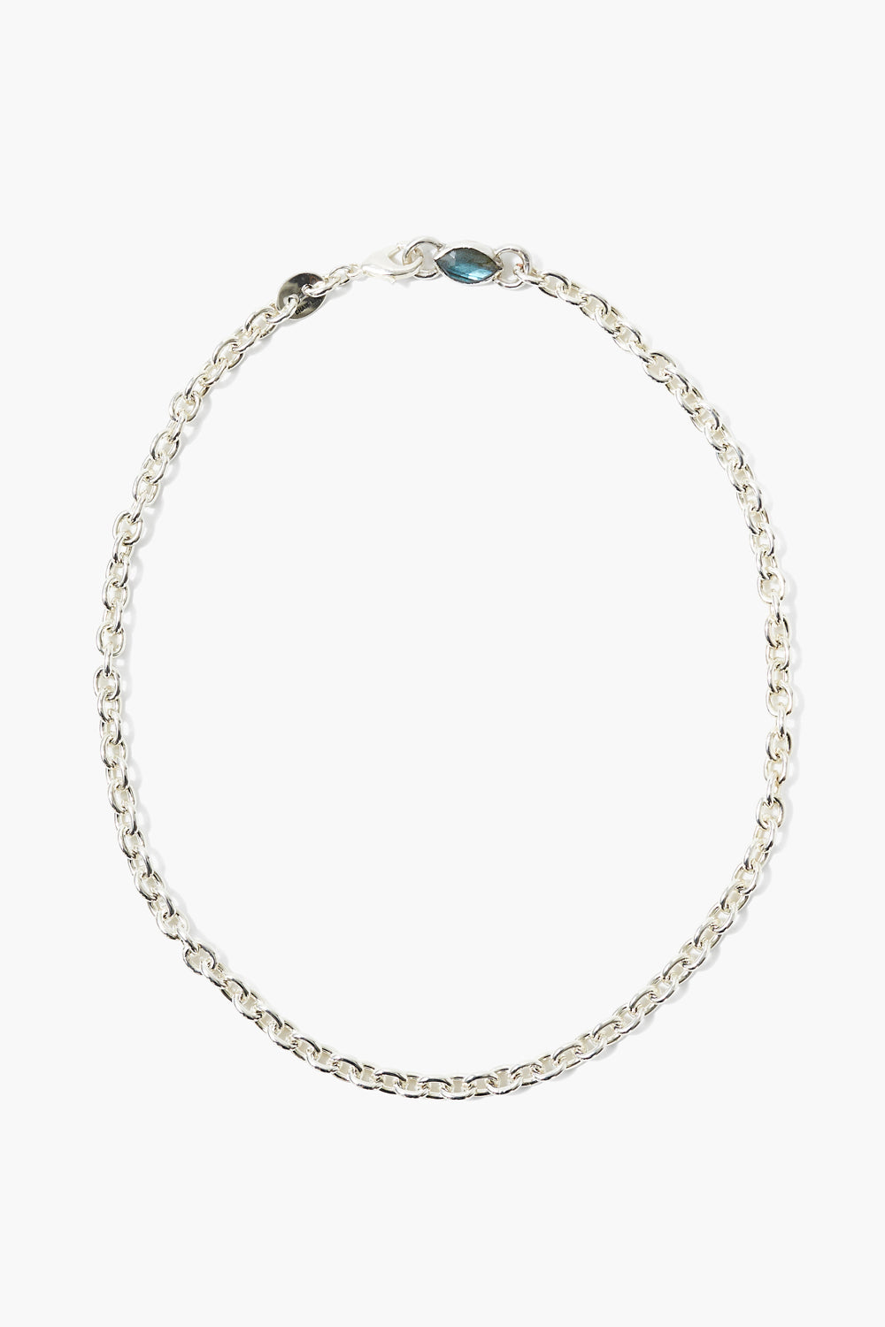 Labradorite Chain Necklace for Everyday Wear