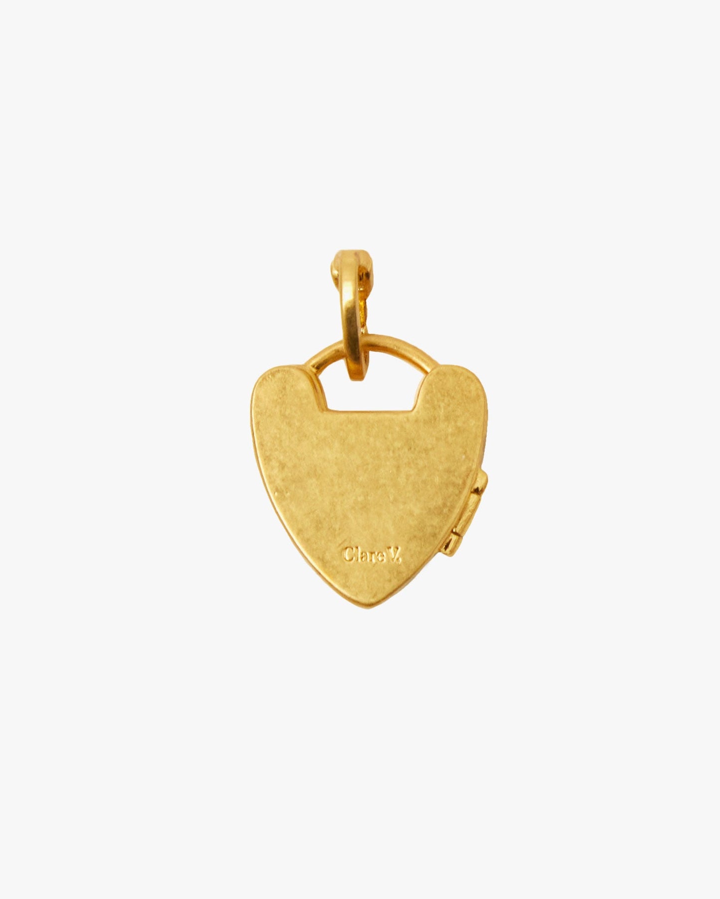 Locket Charm in Padlock Design