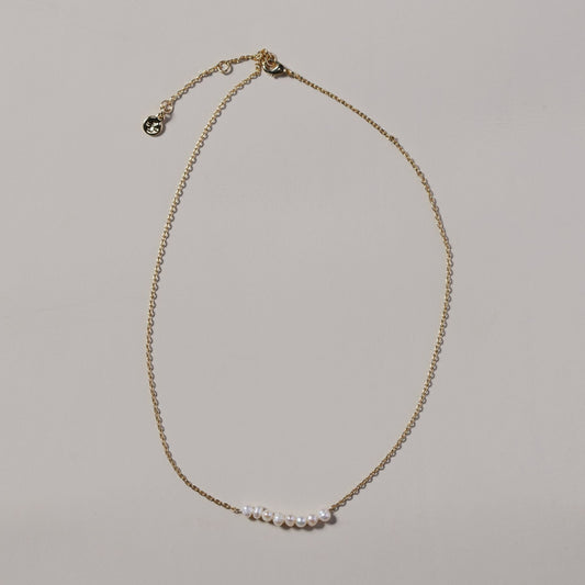 Delicate Pearl Chain Necklace for Elegant Style