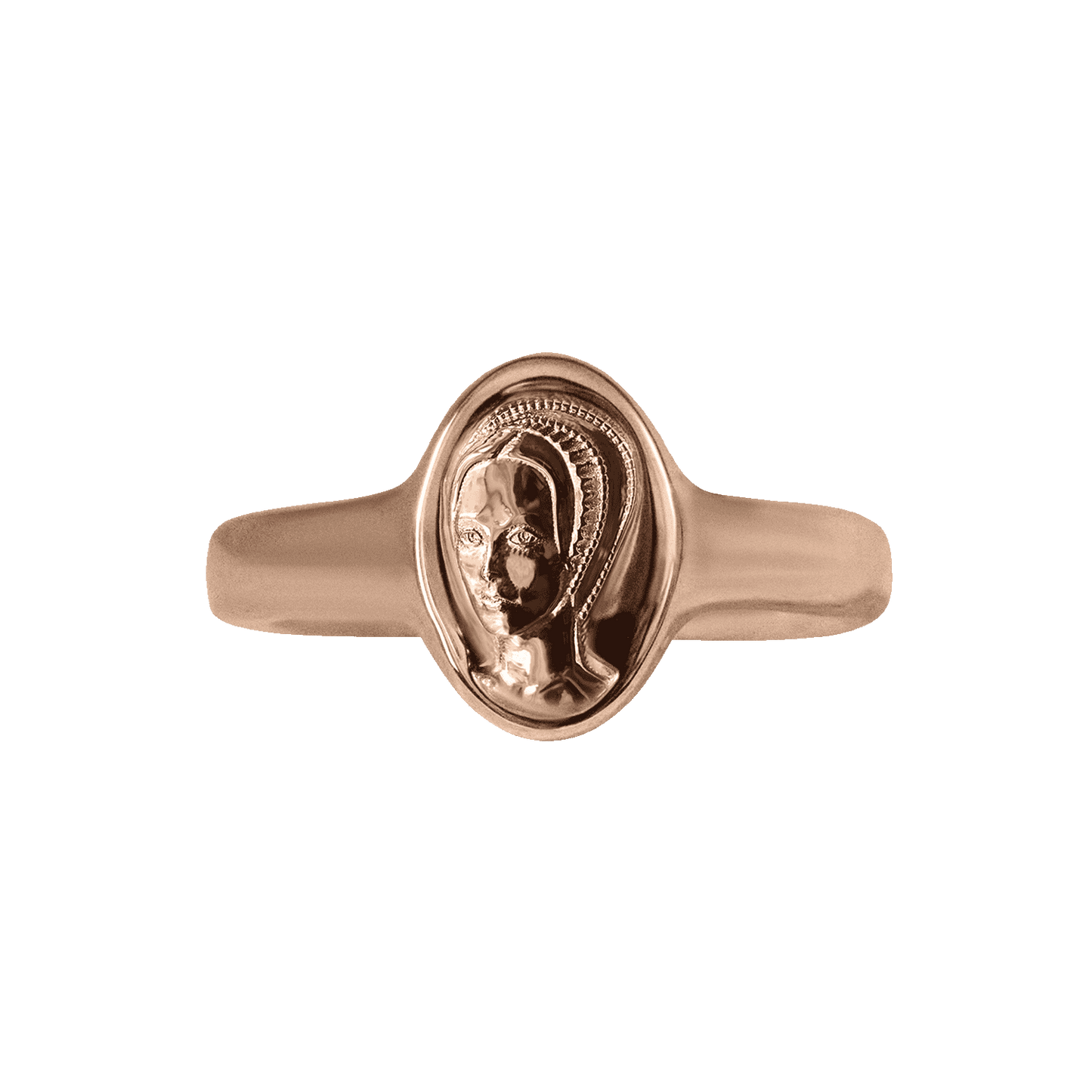 Solid Gold Signet Ring for Elegant Style