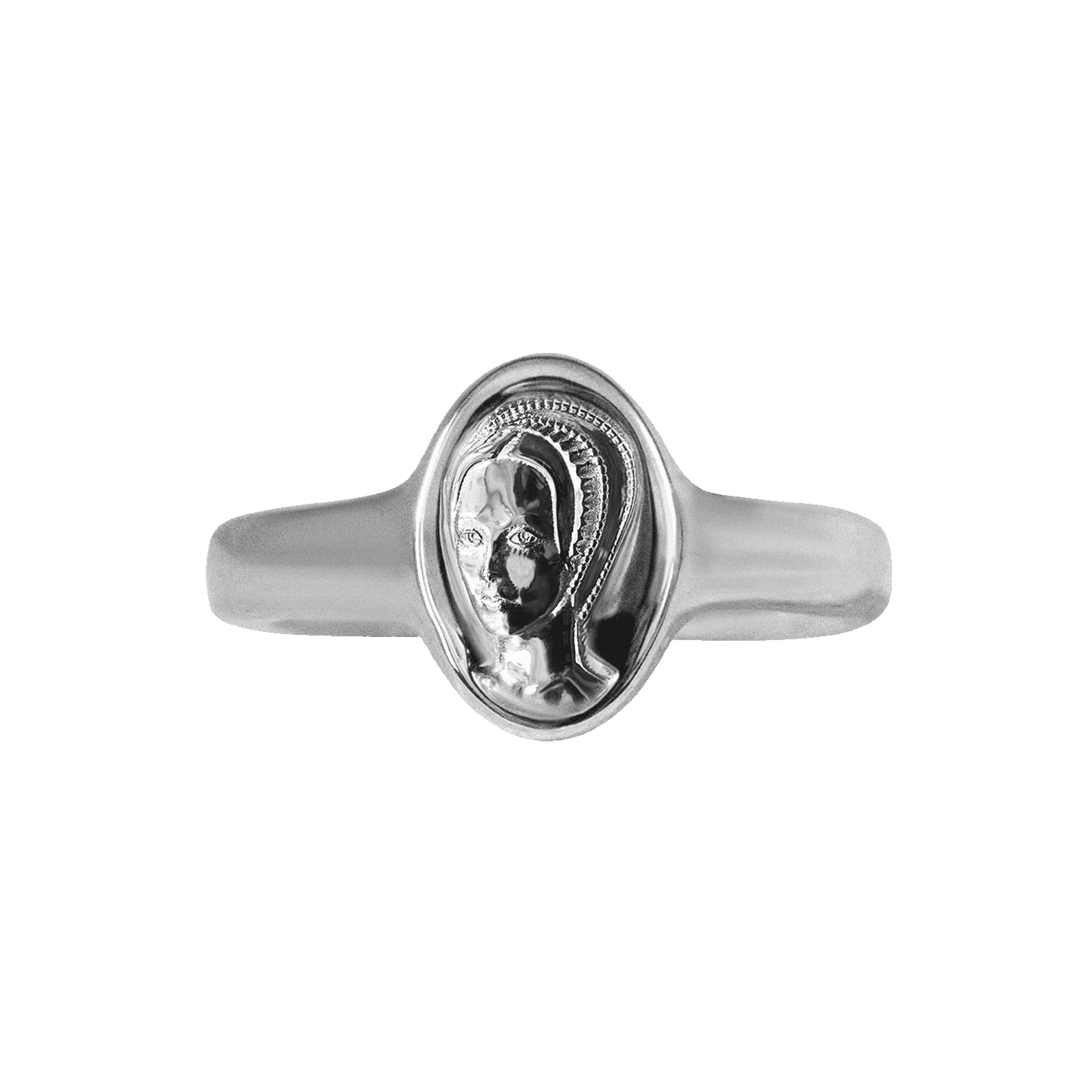 Solid Gold Signet Ring for Elegant Style