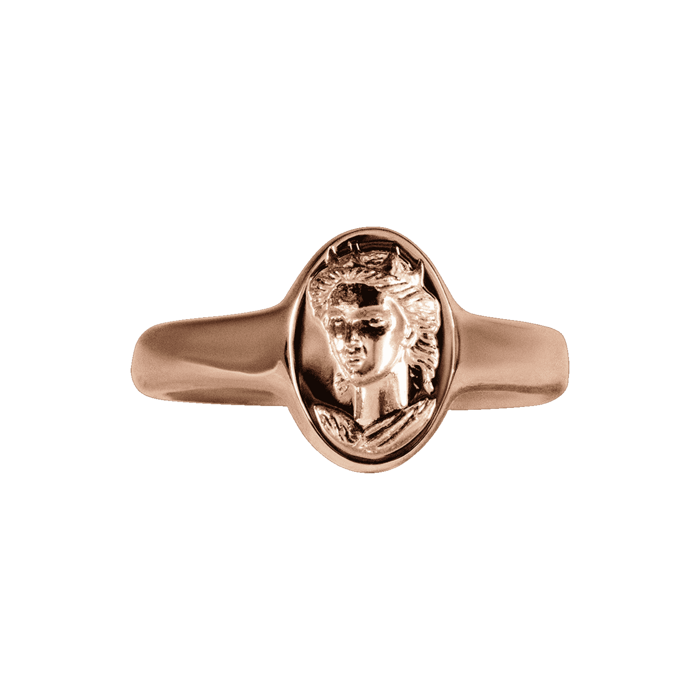 Solid Gold Signet Ring for Stylish Look 1