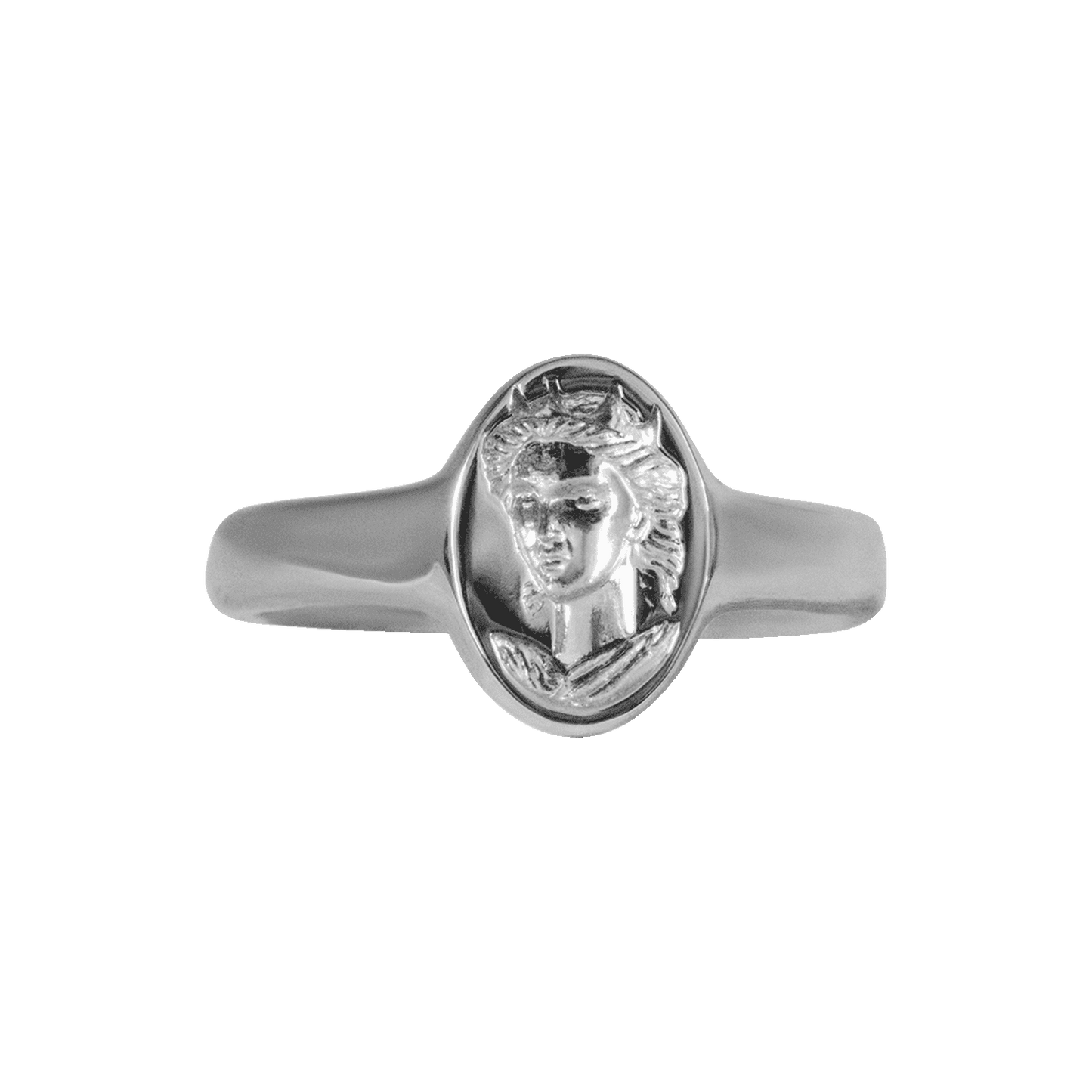 Solid Gold Signet Ring for Stylish Look 1