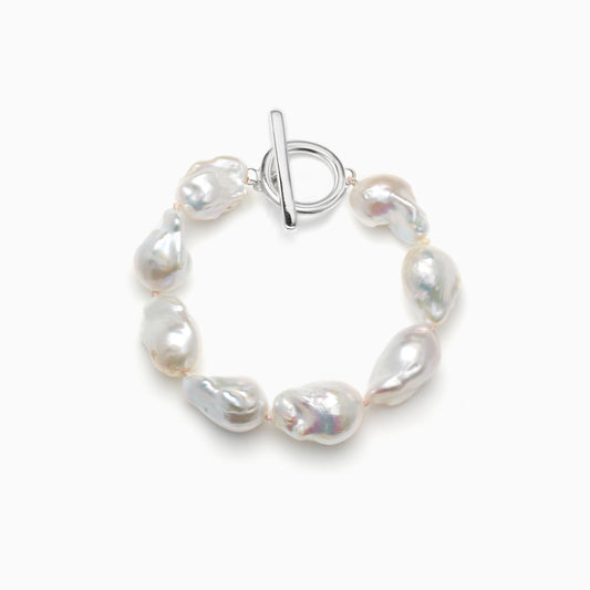 Elegant Baroque Pearl Bracelet for Stylish Accessories