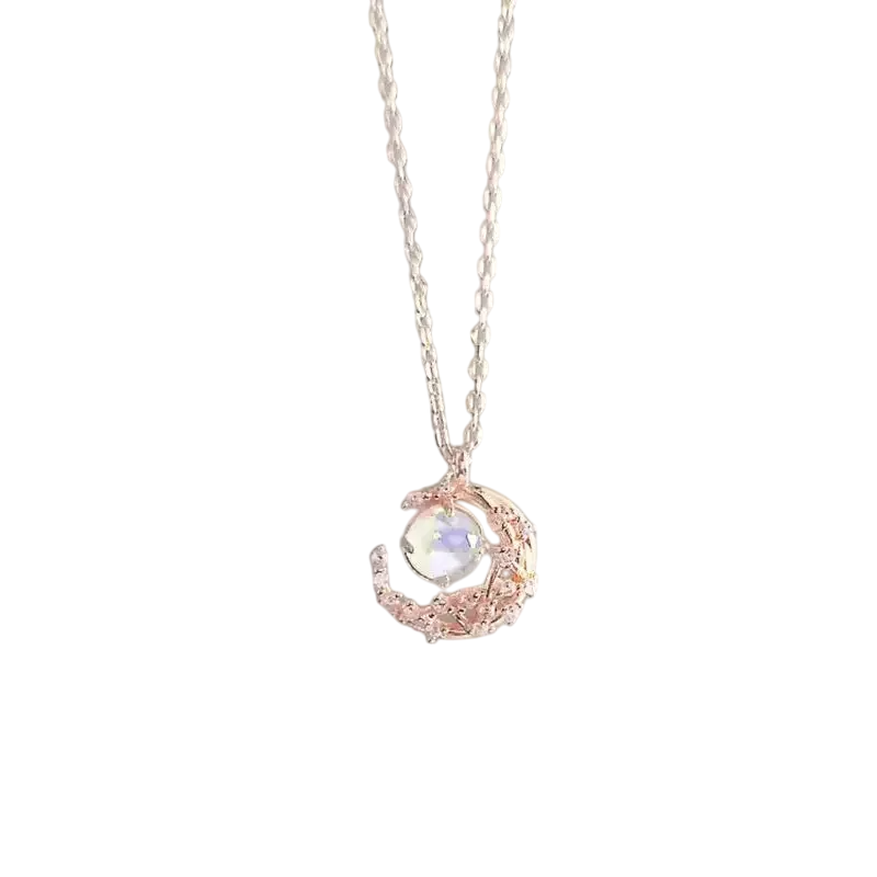 Dreamy Moonstone Pendant Necklace