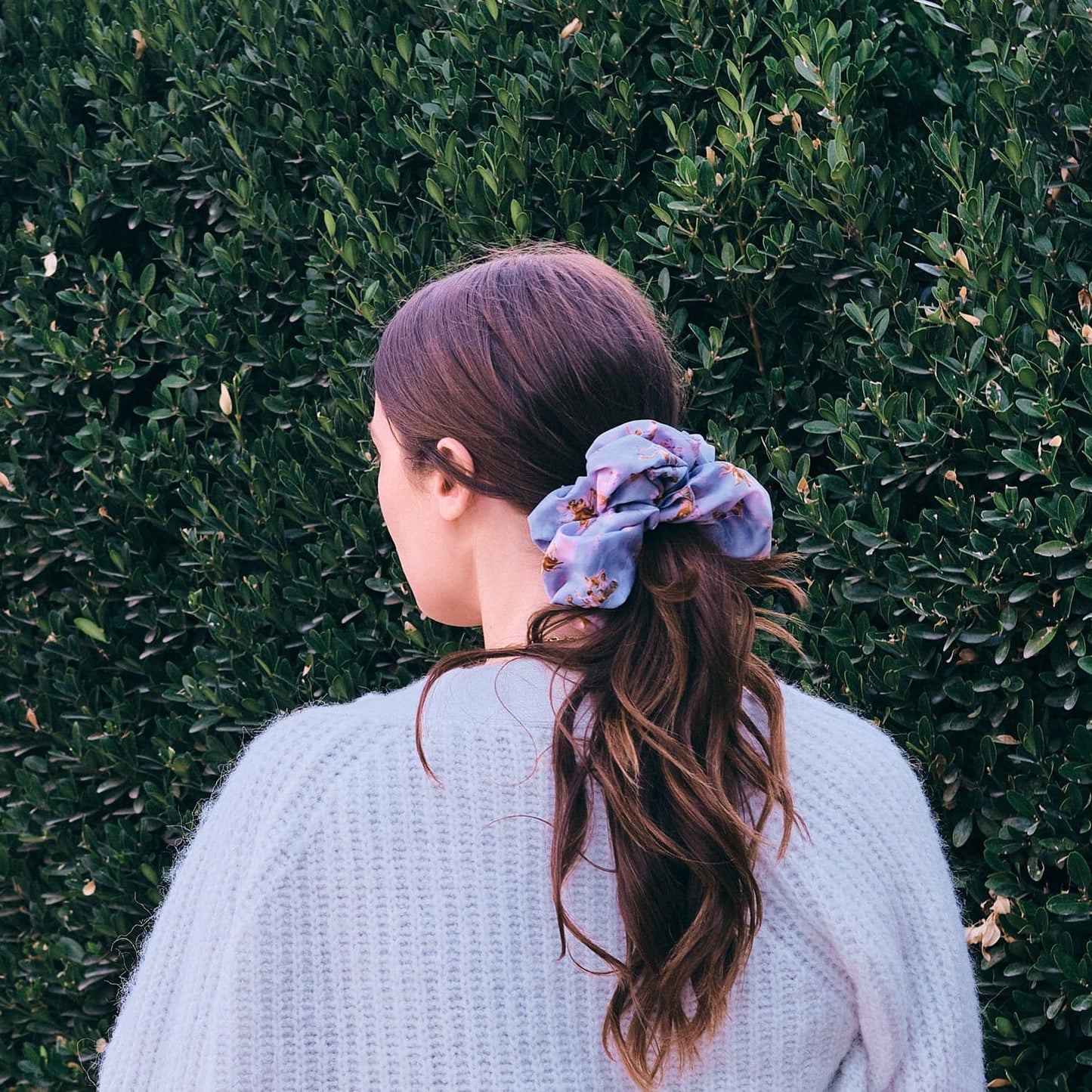 Cloud Scrunchie in Soft Fabric Design