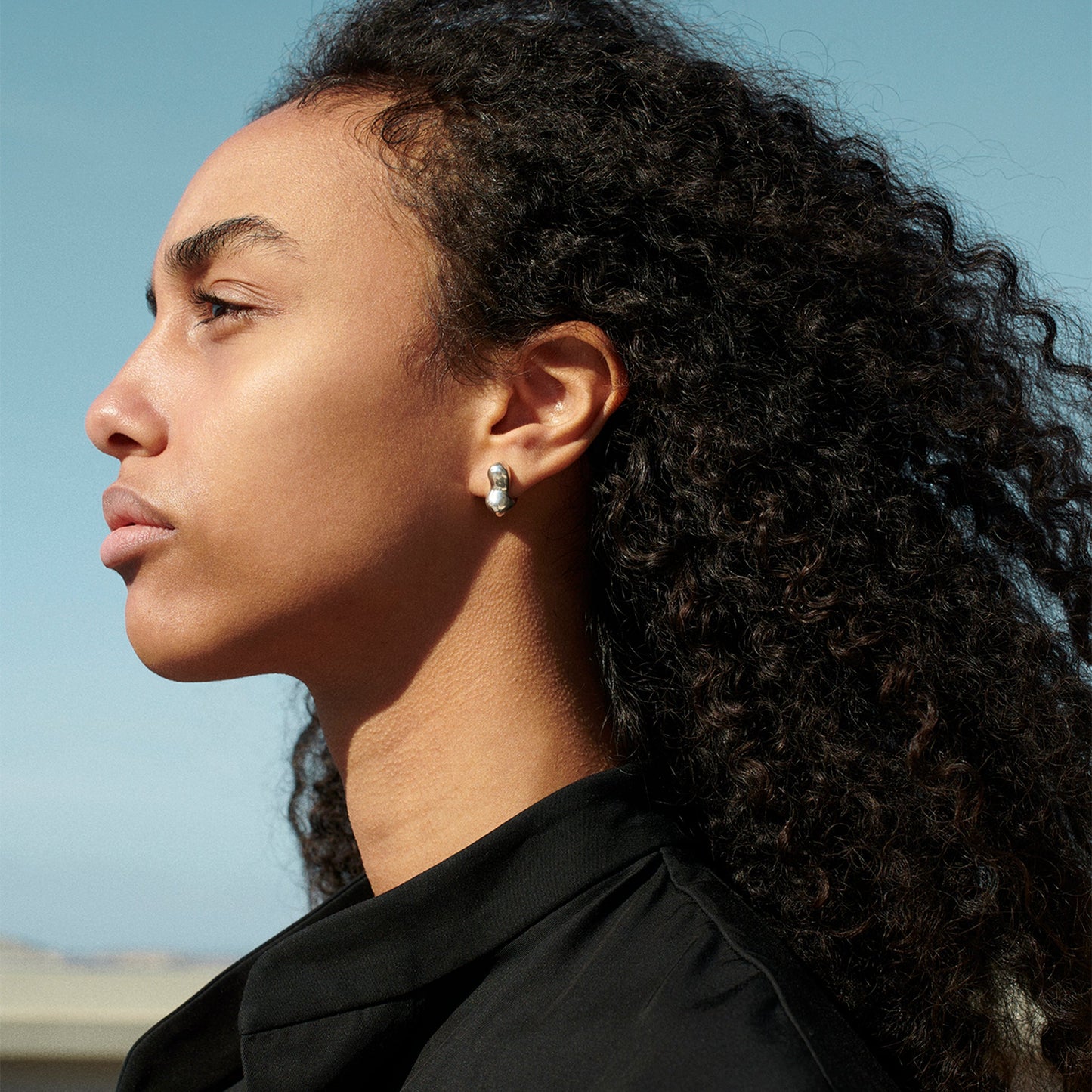 Tiny Bubble Hoop Earrings for Everyday Wear