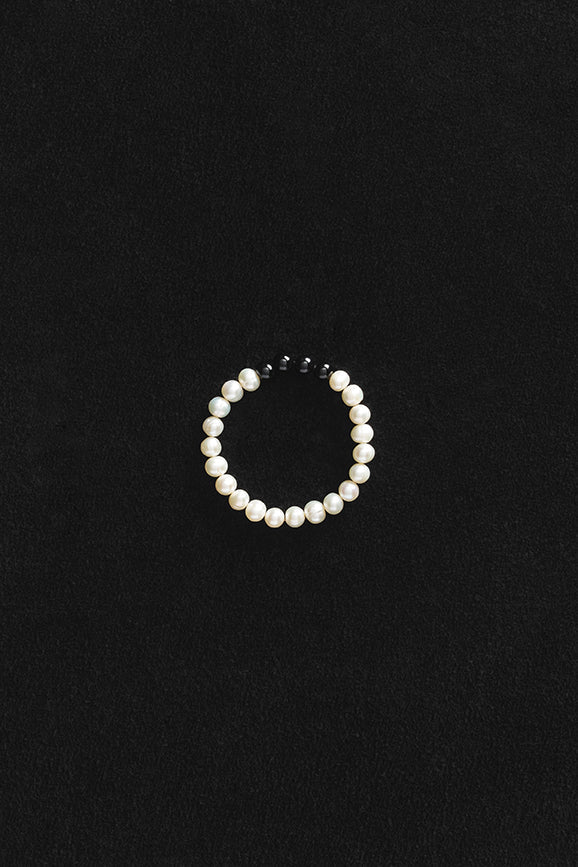 Pearl Baby Bracelet and Anklet Set