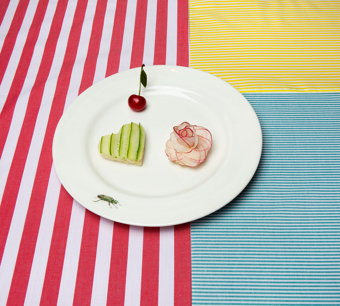 Striped Tablecloth for Home Dining Decor