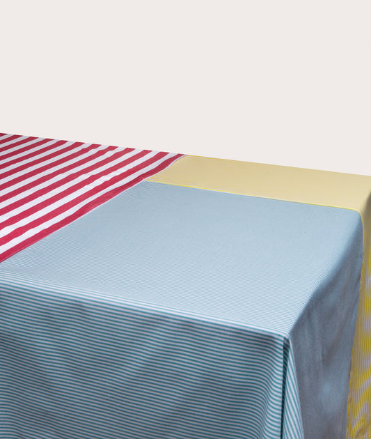 Striped Tablecloth for Home Dining Decor