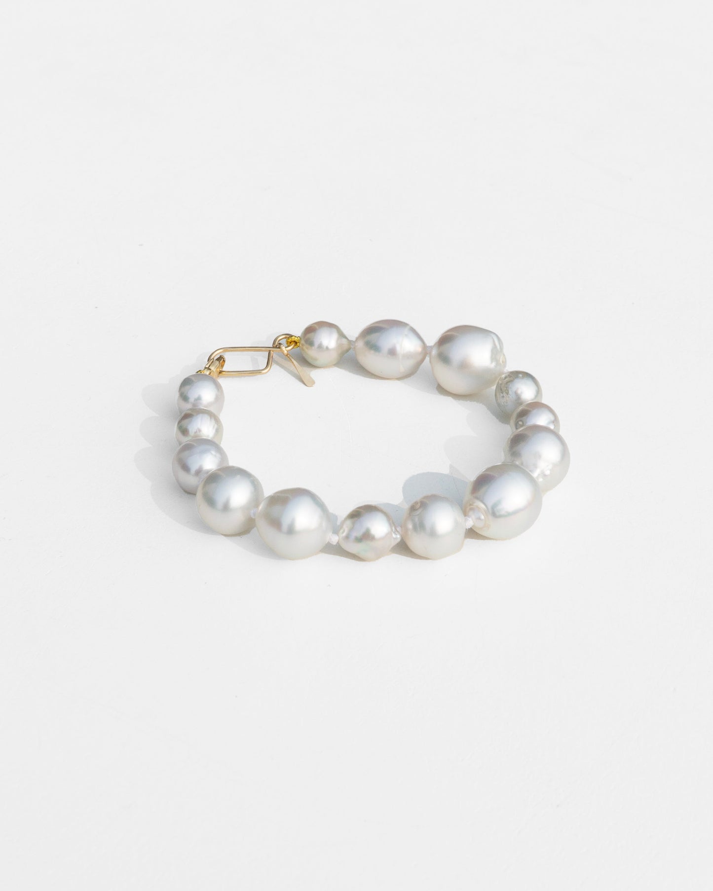 14K Gold Layering Bracelet for Stackable Style