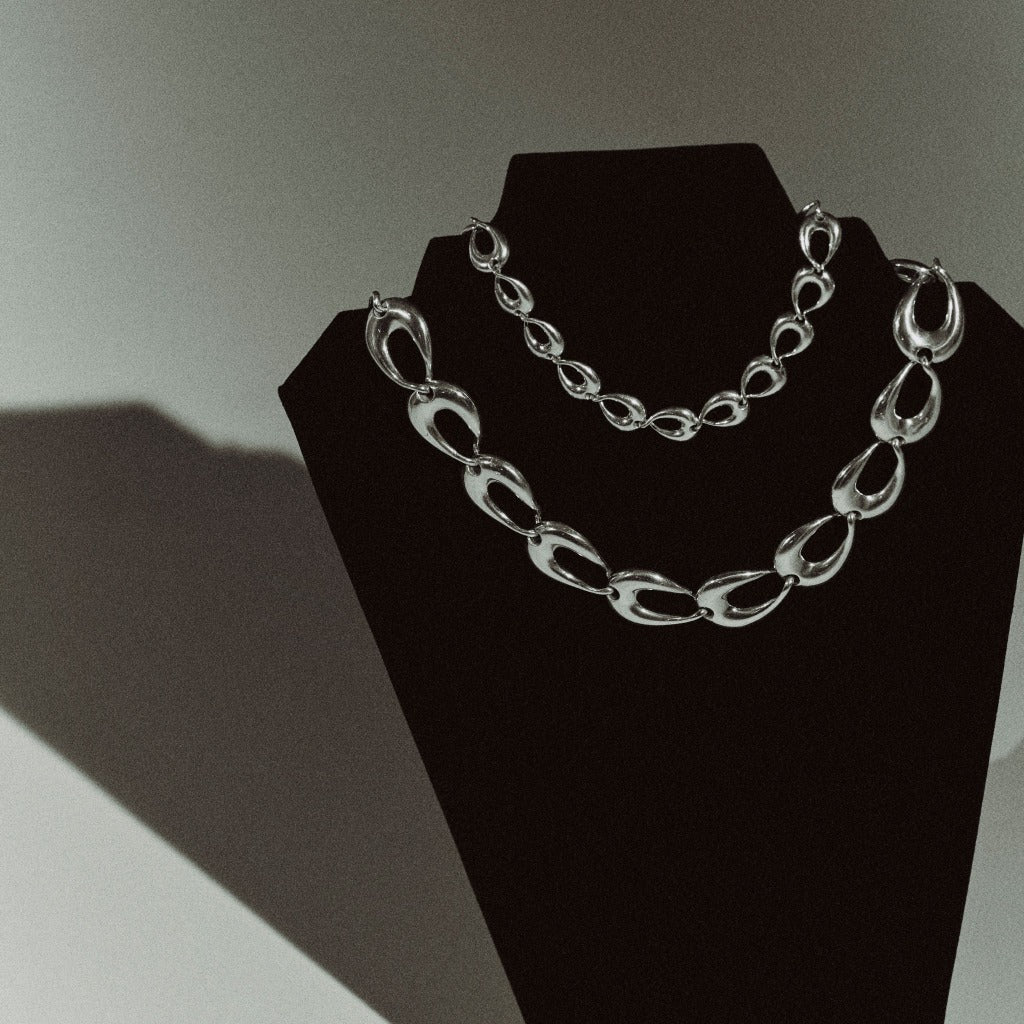 Silver Tilda Necklace with Elegant Design