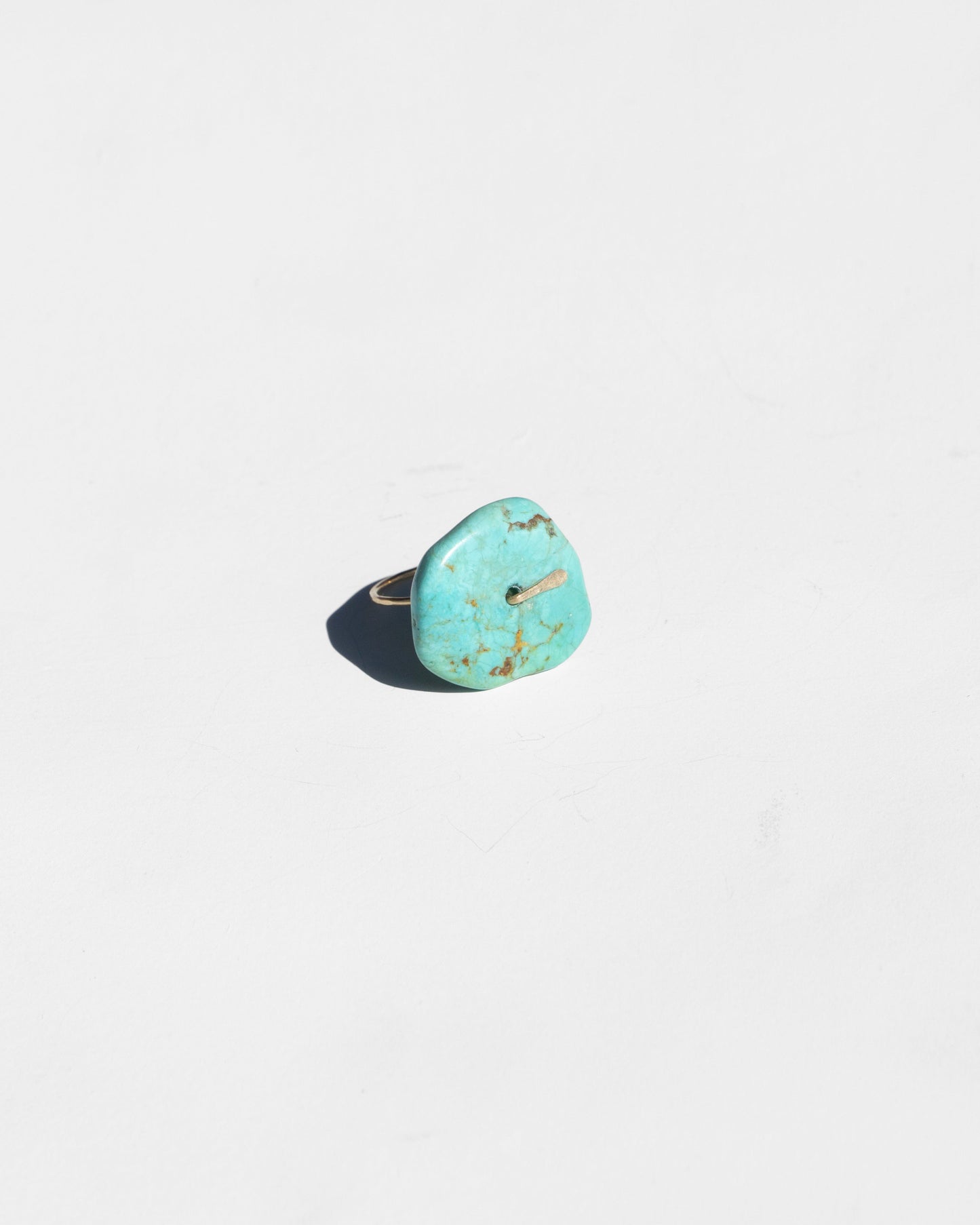 Turquoise Adjustable Mobile Phone Ring