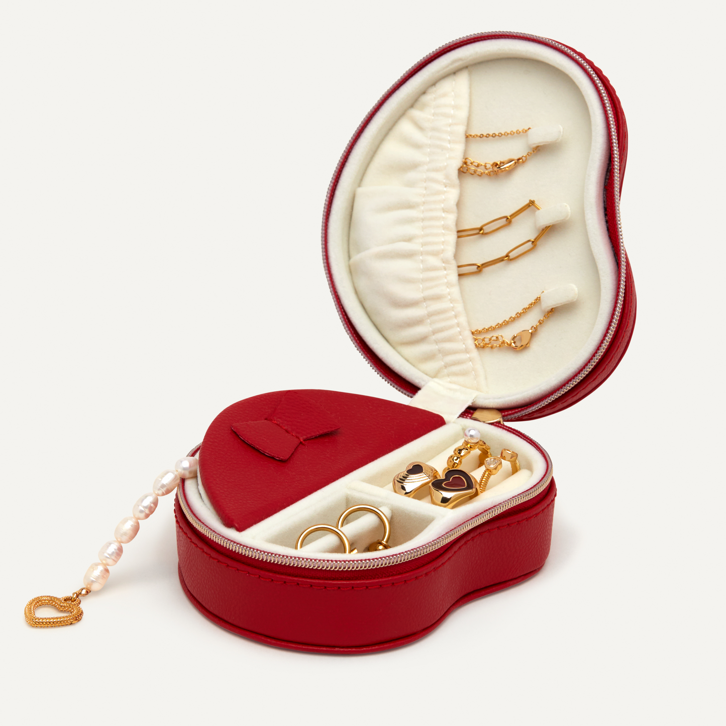 Compact Jewelry Organizer for Various Accessories