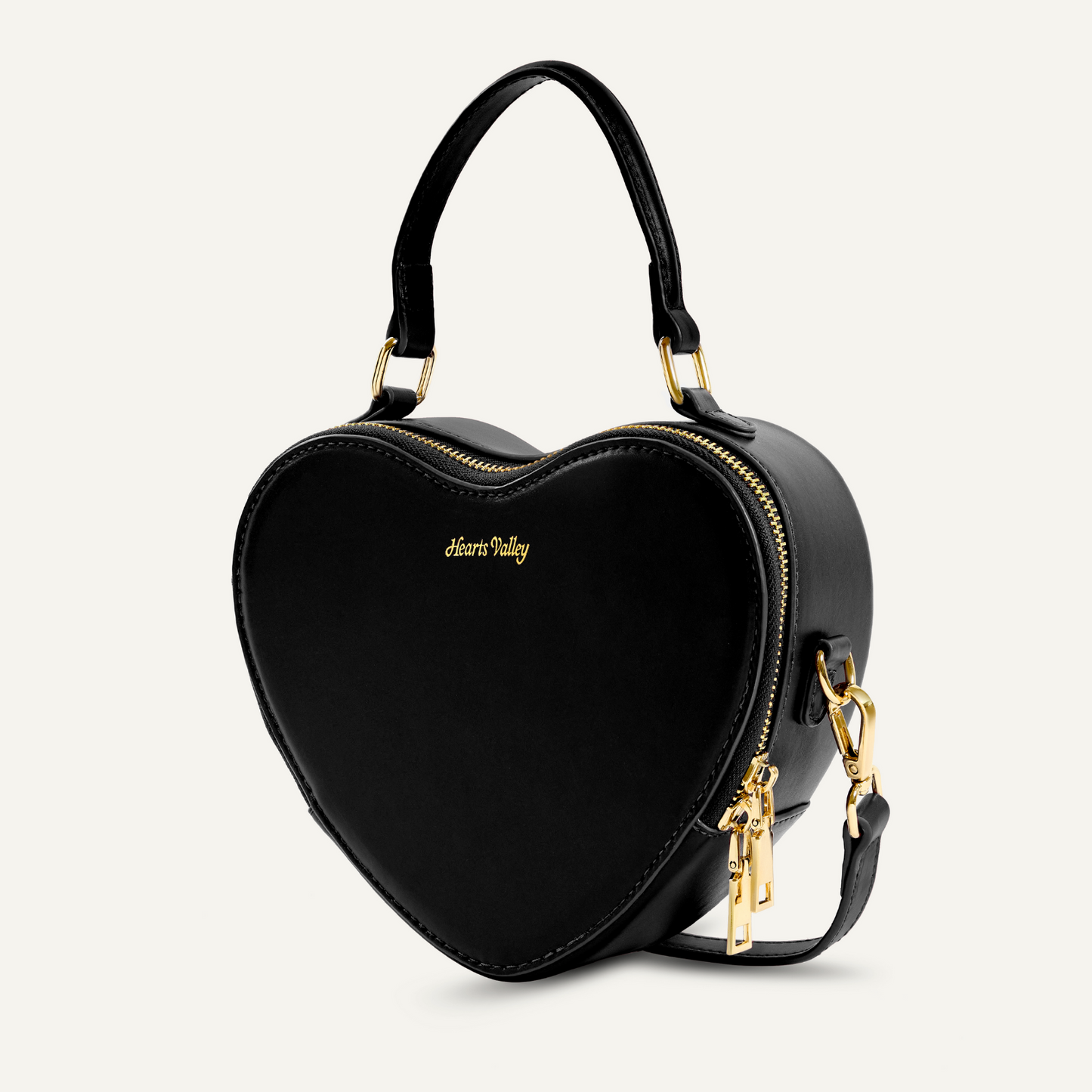 Vintage Heart Shaped Handbag in Classic Design