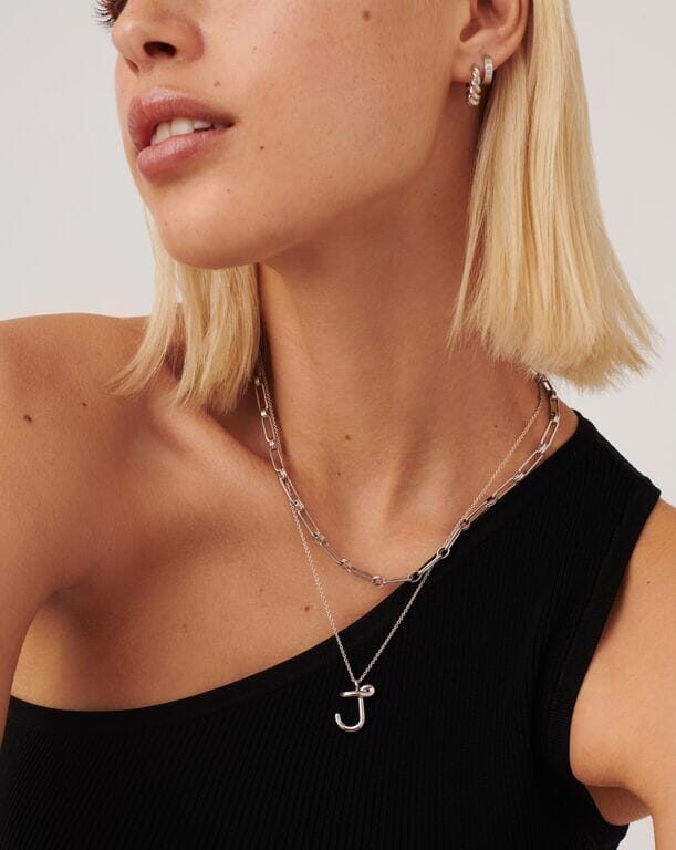 Silver Plated Chain Necklace for Everyday Wear 2