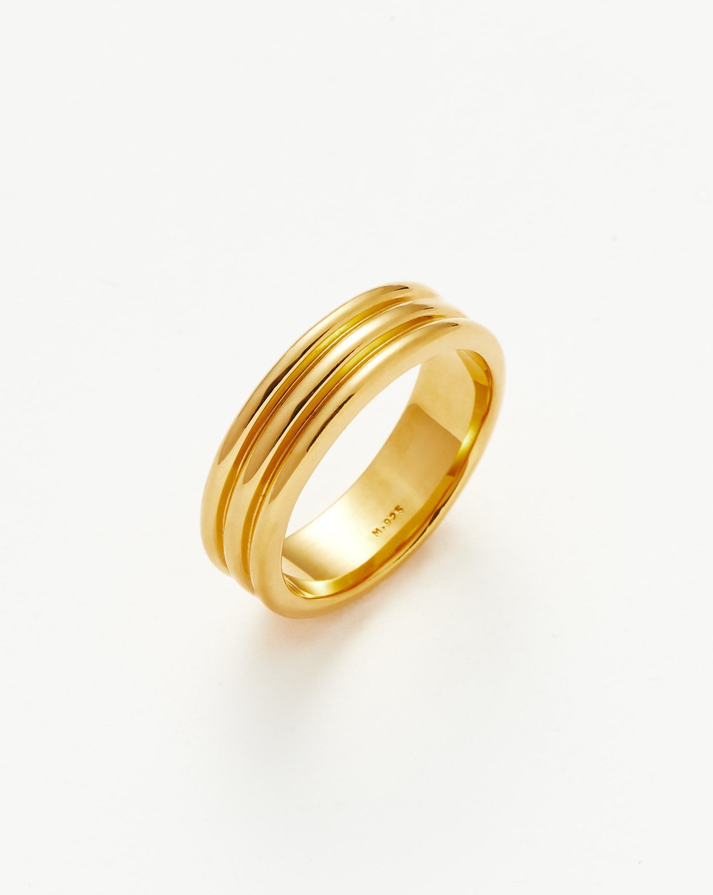 Elegant 18k Gold Vermeil Ring