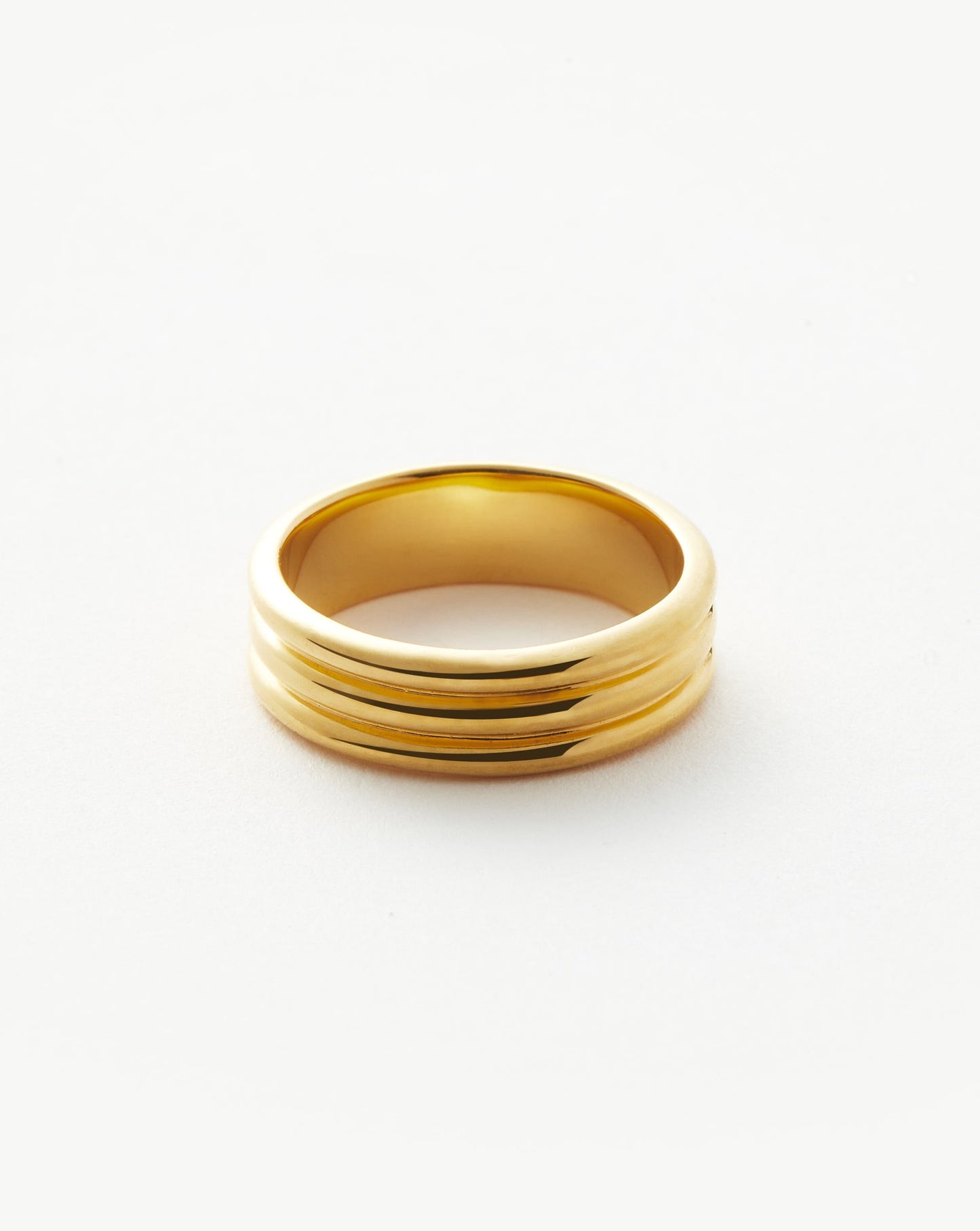 Elegant 18k Gold Vermeil Ring