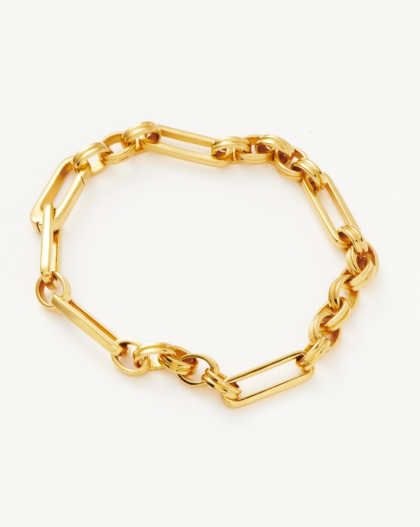 18k Gold Plated Chain Bracelet Design 1